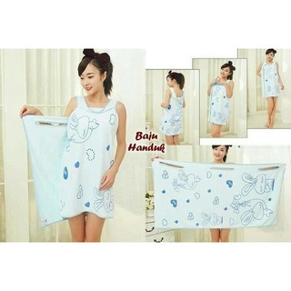  Baju  Handuk  Wearable Towel Handuk  Baju  Kimono Shopee  