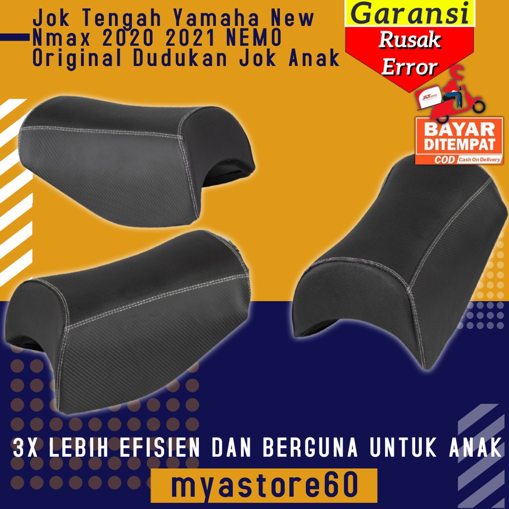 Jok Tengah Aksesoris Variasi Yamaha New Nmax 2020 2021 NEMO Original Tambahan Dudukan Jok Anak