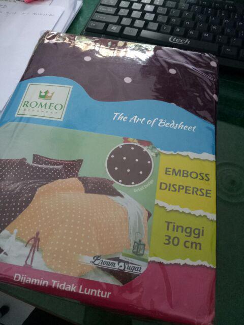 Romeo Dottie Sprei 120x200 Single Tinggi 20