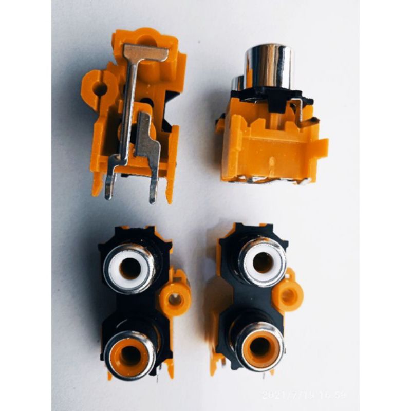 Socket Rca 2 pin Terminal Rca 2 pin