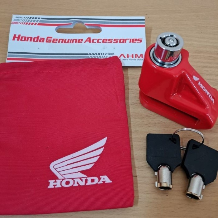 Gembok Cakram Motor Original Honda AHM Gembok Motor Gembok Disc Brake