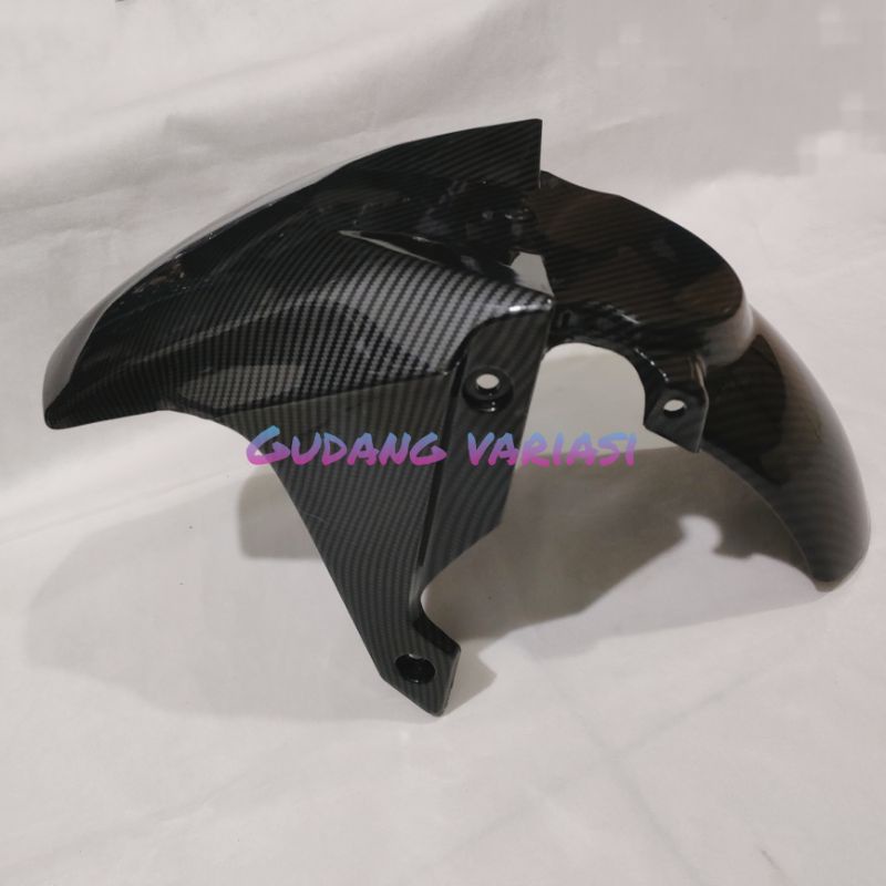 SPAKBOR DEPAN HONDA ADV 150 CARBON KARBON ZORO