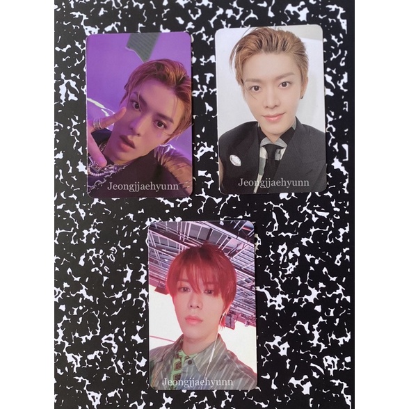 Photocard Yuta nct 127 jewel sticker kihno poetic favorite classic