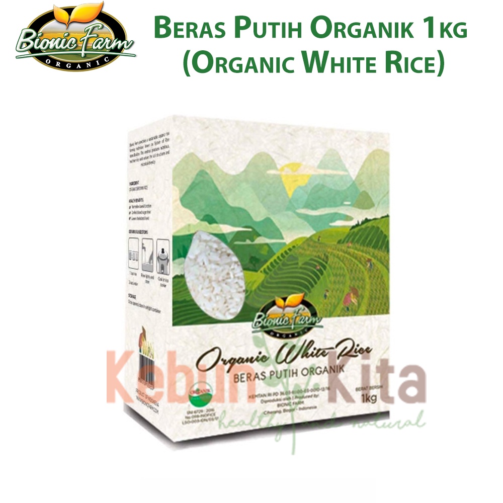 

Bionic Farm Beras Putih Organik 1 Kg