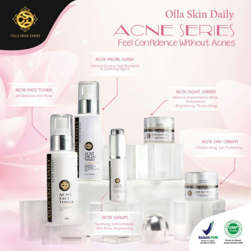 Skincare Acne series by OSD(Olla Skin Daily)