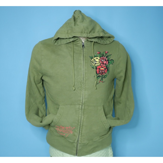 ZIPPER HOODIE ORI DOR•ED HARDY