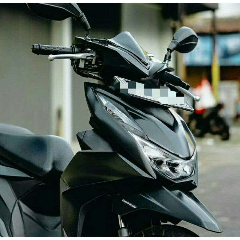 Visor Honda fi 2016 s/d 2021 (sudah ad double tape nya )