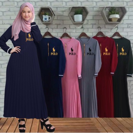 DUPBASIC GAMIS KAOS NELLAN GAMIS HITAM POLOS BUSUI FRIENDLY NAVY OLIVE LACOSTE ORIGINAL REMAJA I.998