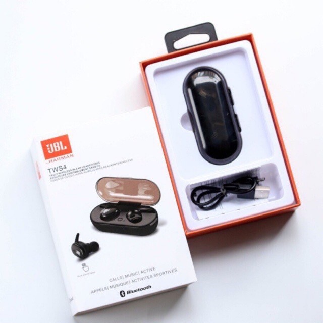 Headset Bluetooth JBL TWS S4 Wirelles Earphone Bluetooth