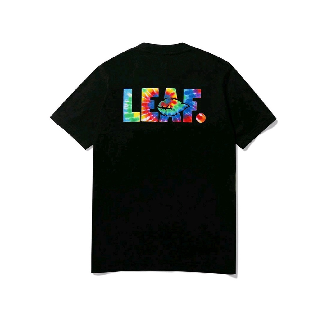 TSHIRT LEAF POCKET GOODTIMES BLACK