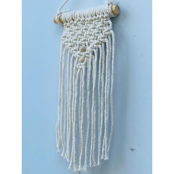 READY STOK) macrame Hiasan dinding mini monte / macrame wall hanging/ dekorasi rumah