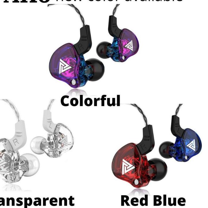 QKZ AK6 Pro QKZ AK6 Ares QKZ AK6 DMX QKZ AK6 Sport Earphone dengan Mic alt KZ EDX Pro QKZ AK6 MAX KZ