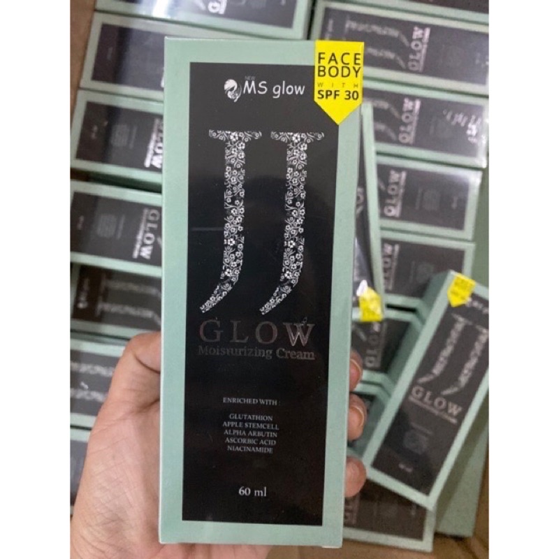 MS GLOW JJ GLOW FACE & BODY - MOISTURIZING CREAM SPF MS GLOW 60ml
