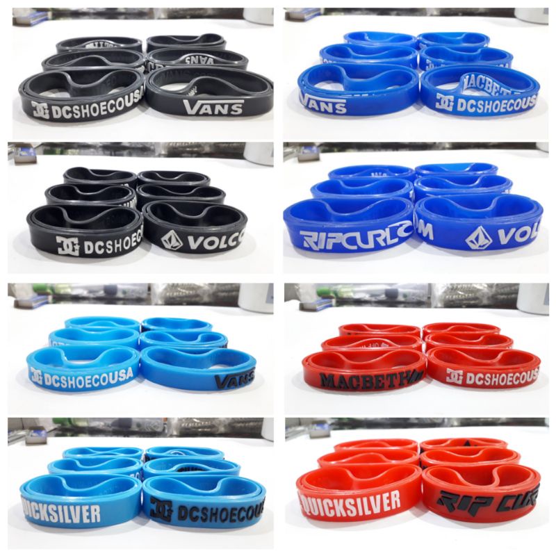 Gelang Clothing Karet 12buah Kulakan Grosir