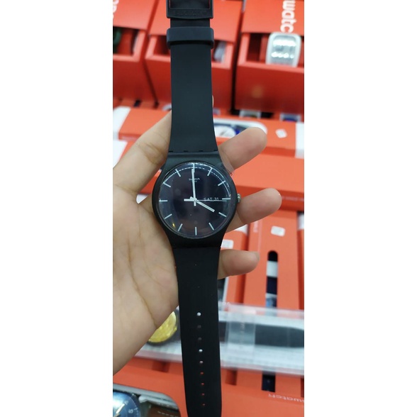 Jam Tangan Pria Swatch Suob720 Original