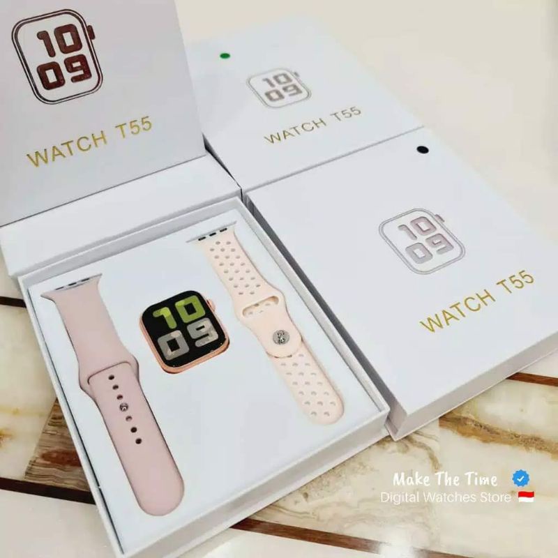 Jam Tangan T500+ Bluetooth Wallpaper Plus Smartwatch Semakin Pintar Pria Wanita