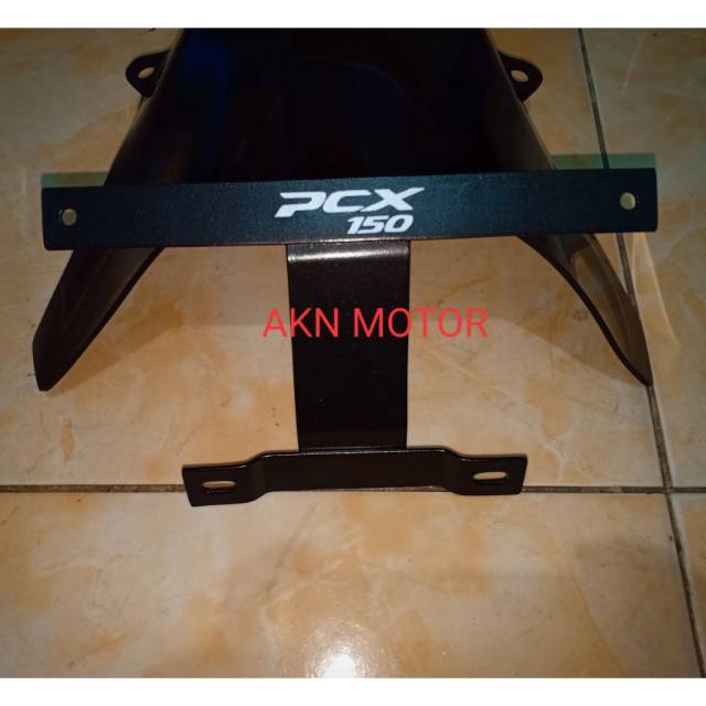 DUDUKAN PLAT NO DEPAN HONDA PCX 150 PCX 160 LOKAL