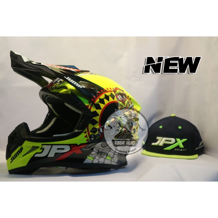 HELMET JPX CROSS FOX1 NEW
