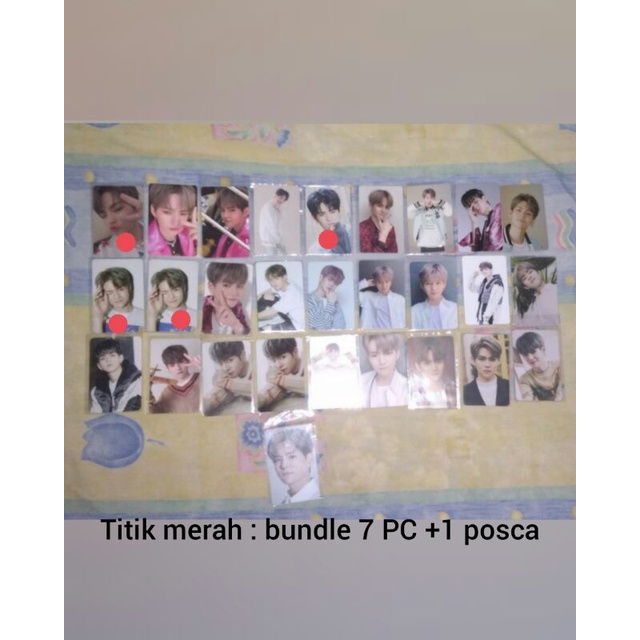 Photocard TREASURE Yoshi pout wink pegang bibir Chapter 2 Full Album