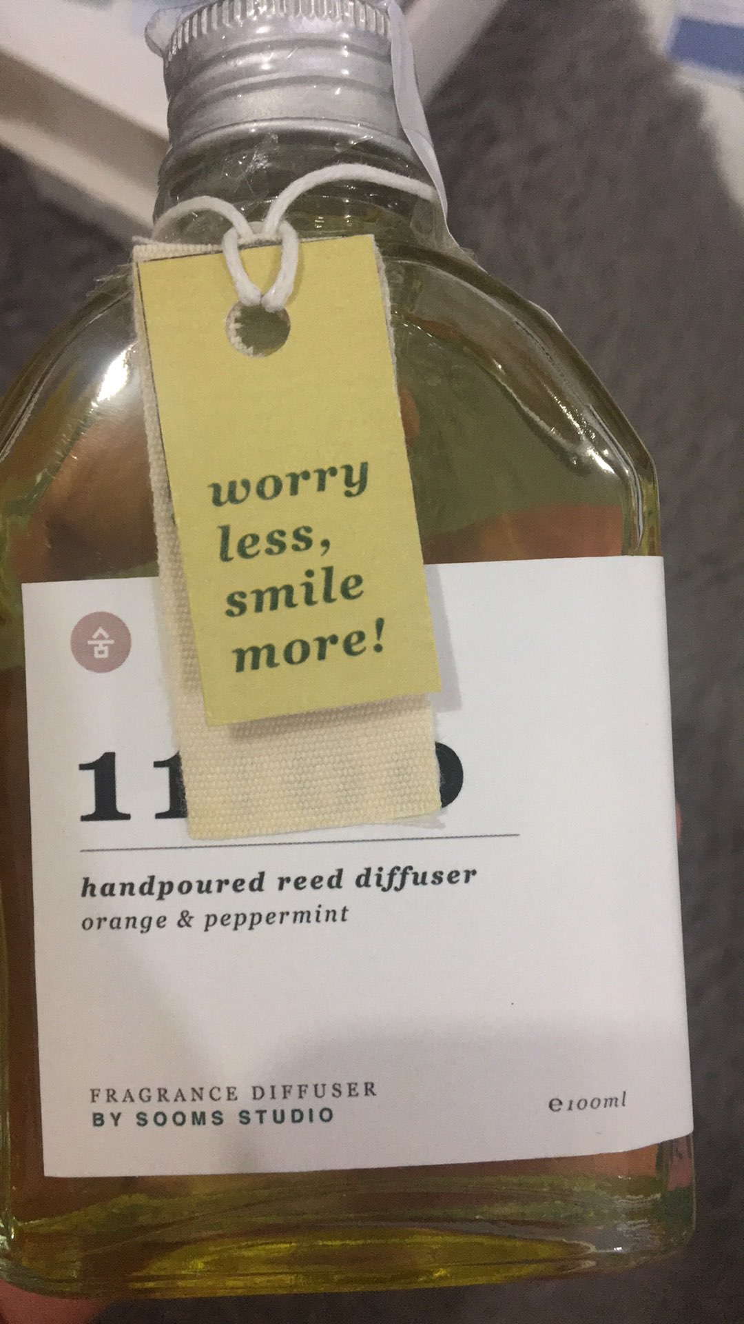 11:00 Reed Diffuser 100ml - Orange & Peppermint