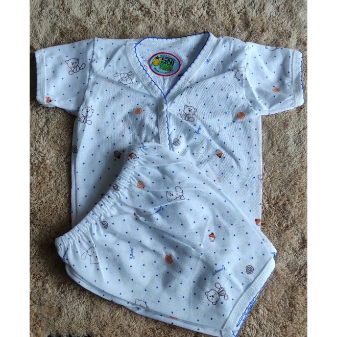 6STEL SETELAN BAYI PENDEK NEW BORN-BAJU SETELAN BAYI PENDEK MURAH-BAJU BAYI BARU LAHIR