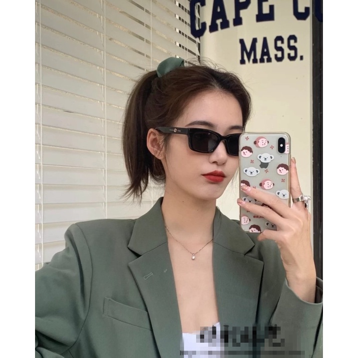 ✅ BISA COD Kacamata Hitam Korea Jennie Unisex Fashion Kaca Mata Hitam High Quality Sunglasses Kaca Mata Murah