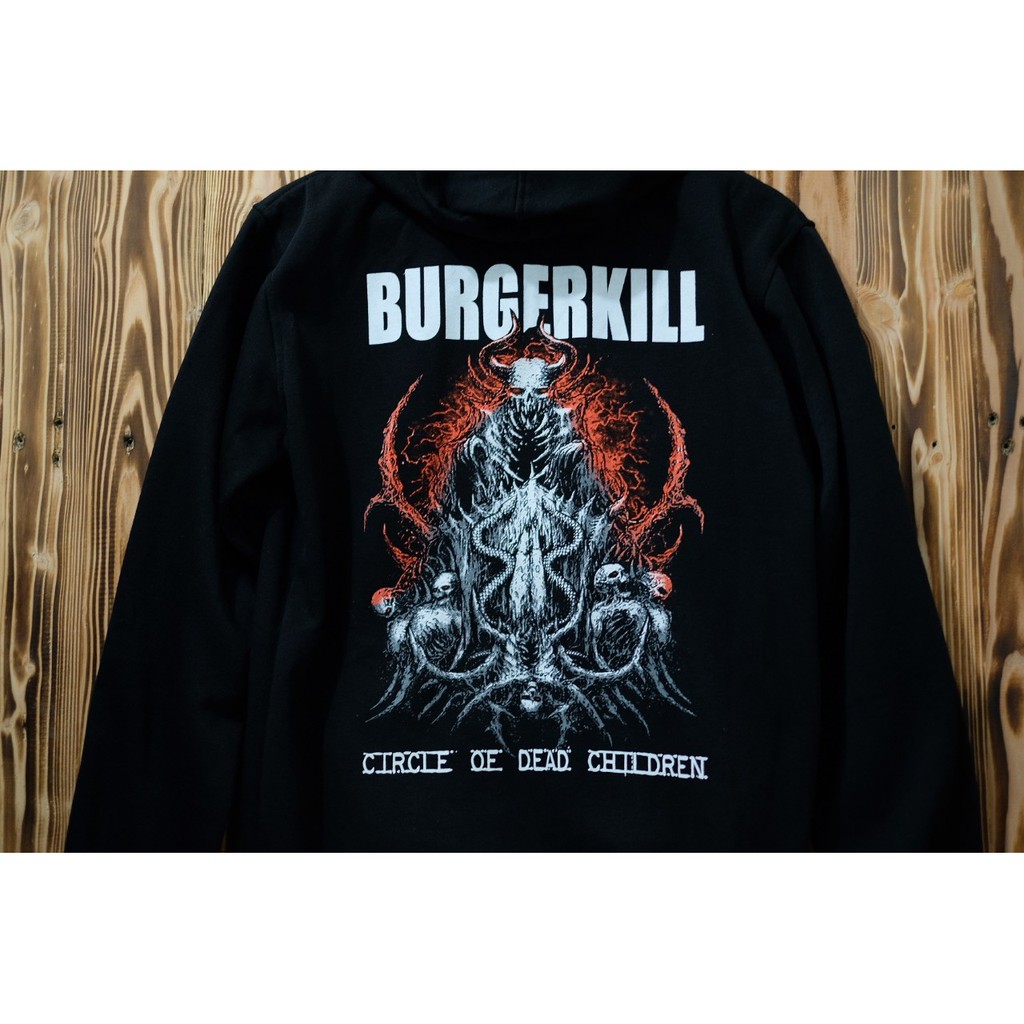 Jaket Burgerkill Hoodie Circle Of Dead Children / Jaket Dead Metal Terbaru Terlaris