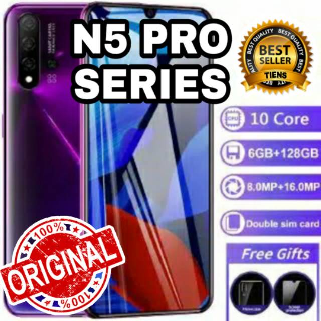 Hp Android Smartphone 4g Lte N5 Pro Series Ram 6gb Rom 128 Gb Buruan Order Stok Terbatas Shopee Indonesia