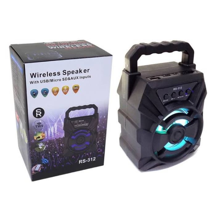 Speaker Bluetooth besar bass radio fm tf bluetooth aux usb baterai 5000mah portable suara mantab bisa pakai memory microsd pakai baterai charger suara bass ada dudukan handphone