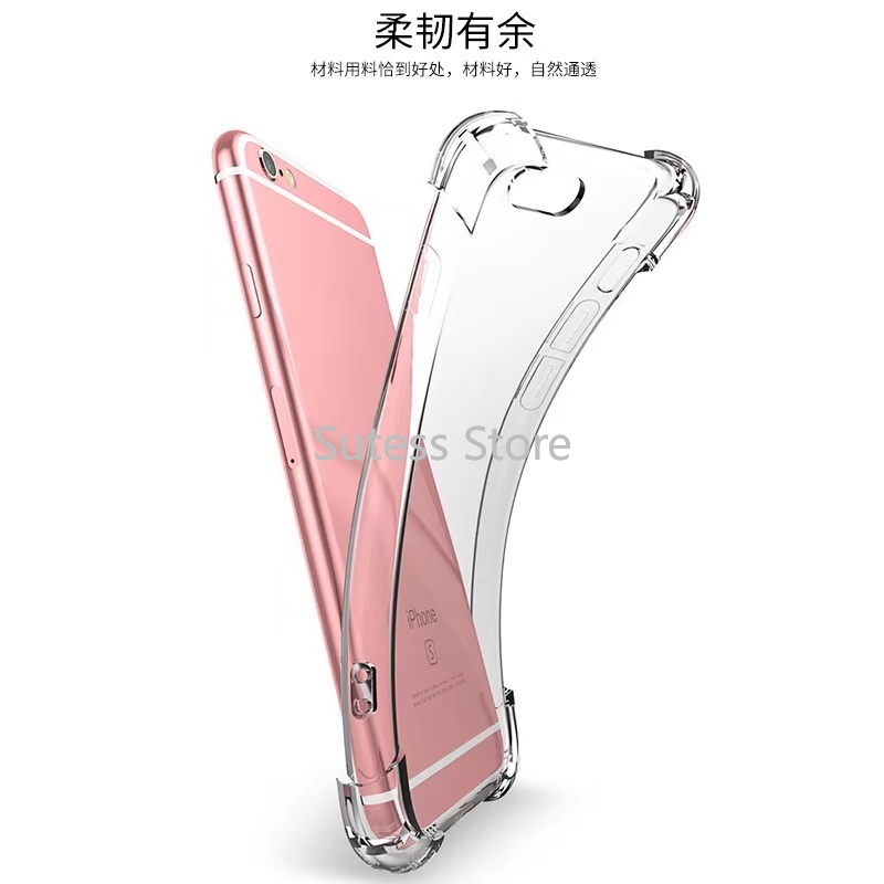 Samsung Galaxy S21 Note 20 Ultra Plus S20FE A12 A02S A42 5G A32 A52 A72 2mm transparent Phone case