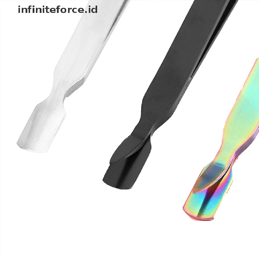 (infiniteforce.id) Pinset Penjepit Kuku Bahan Akrilik Untuk Nail Art