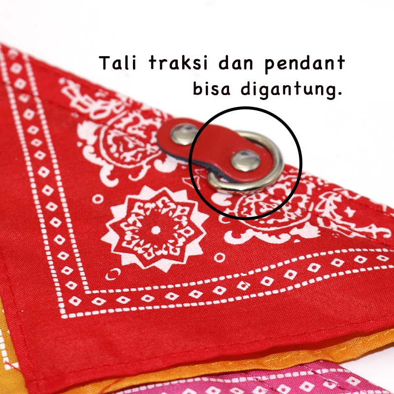 Kalung Scarf Kucing Anjing Kelinci Musang/Kalung Kucing / Scarf Syal Bandana Motif | Aksesoris Kucing
