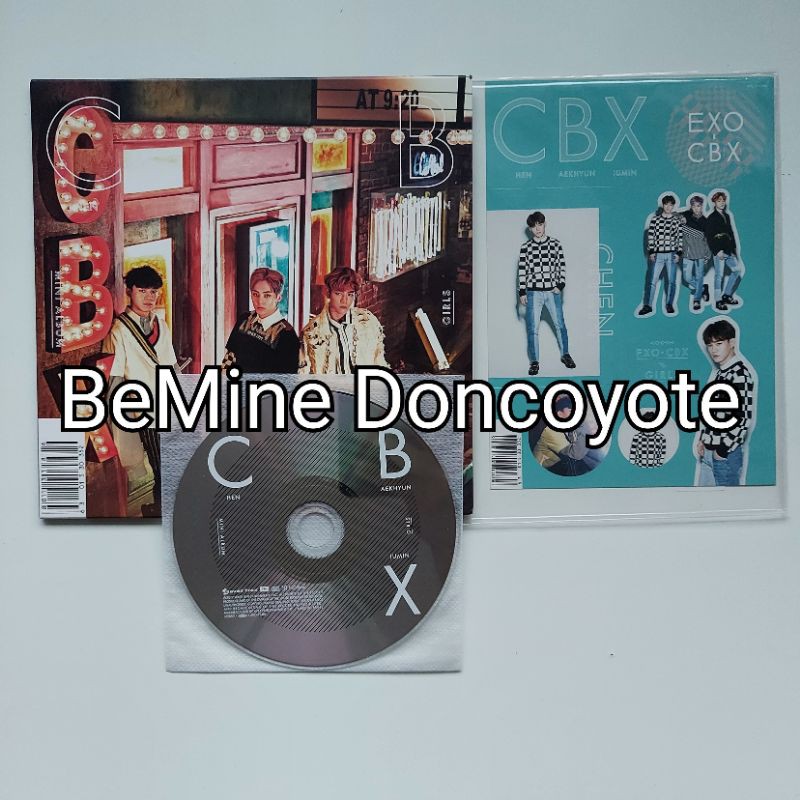 EXO CBX GIRLS VENUE LIMITED EDITION CHEN BAEKHYUN XIUMIN