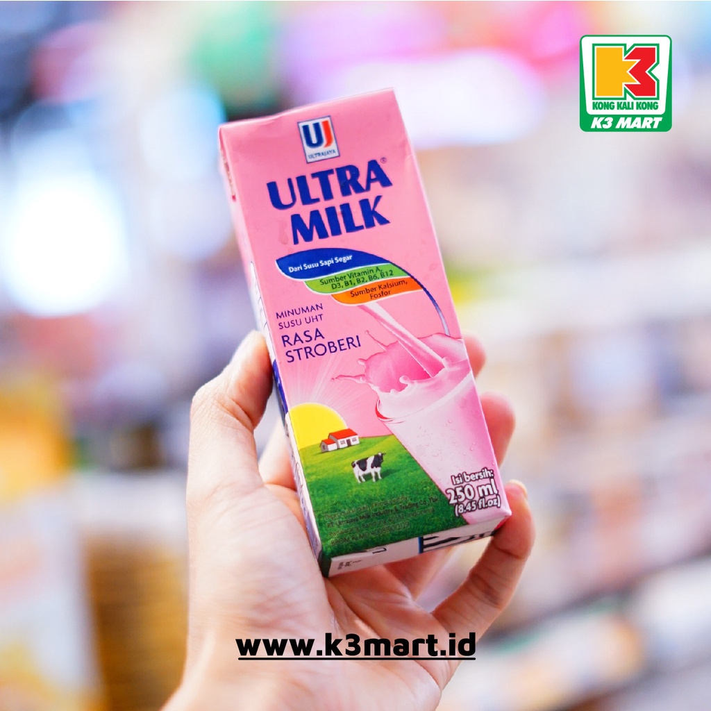 

Ultra Milk Strawberry 24x250ml