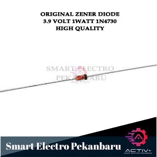ORIGINAL DIODA ZENER 3.9V 1W 1N4730 ZENER 3V9 ZENER DIODE 3,9 V 1WATT ORI MIC VOLTAGE REGULATOR DIOD