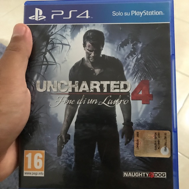 Kaset uncharted 4 ps 4