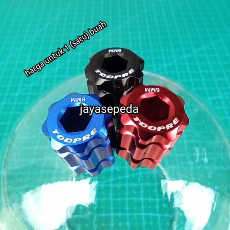 kunci tutup cover crank 15mm BB HT2 Hollowtech II sepeda toopre Alloy