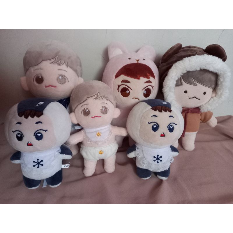 EXO DOLL BAEKHYUN BABYBOO XIUMIN (OFFICIAL)