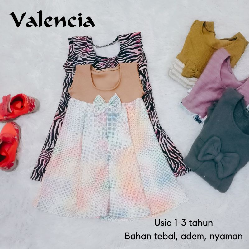 Dress Baju Harian Anak Perempuan Usia 1-3 Tahun