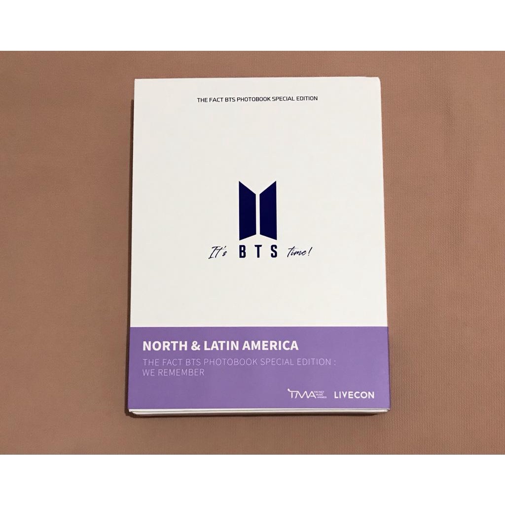 [READY STOCK] SHARING The Fact BTS Photobook Special Edition : WE REMEMBER