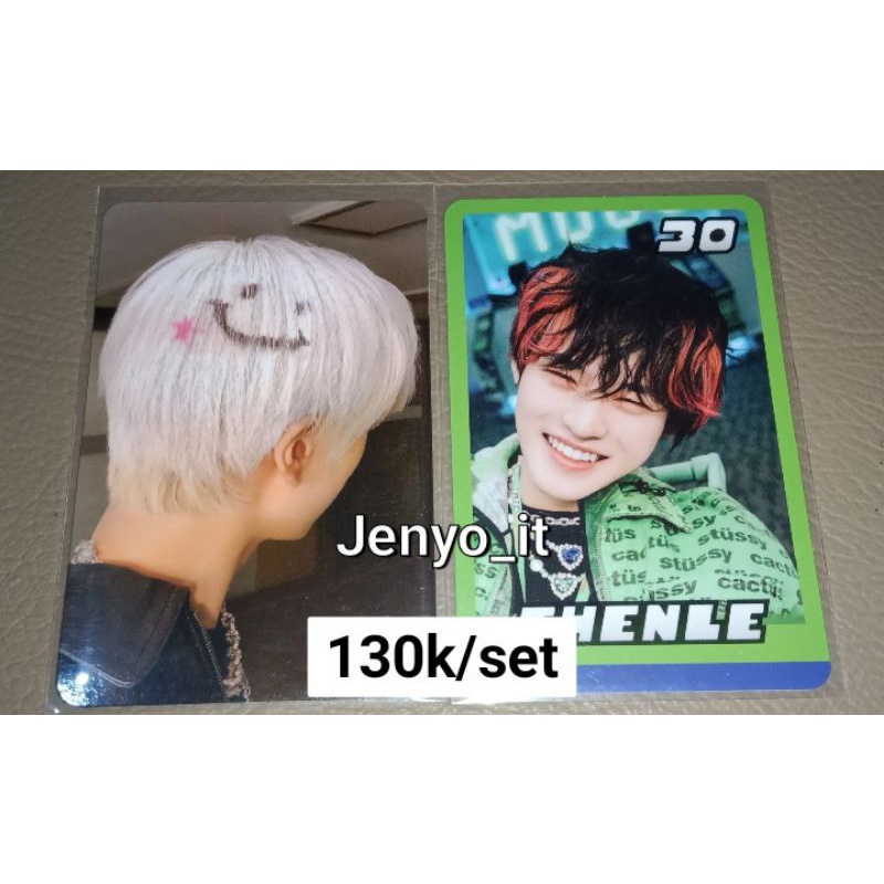 Jisung kumon selca trading card tc glitch mode ver a pair konsep chenle
