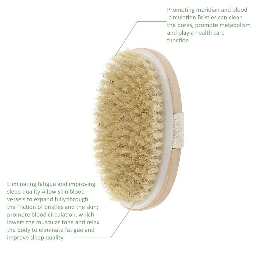 ARS - NICEMAS Sikat Mandi Scrub Badan Bath Brush Soft Bristle - SP884