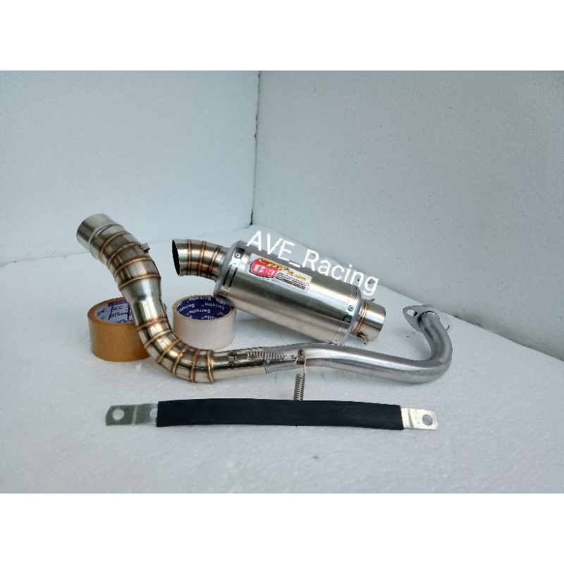 Knalpot racing CLD buat Yamaha Mio, Mio soul GT, Mio Sporty dll