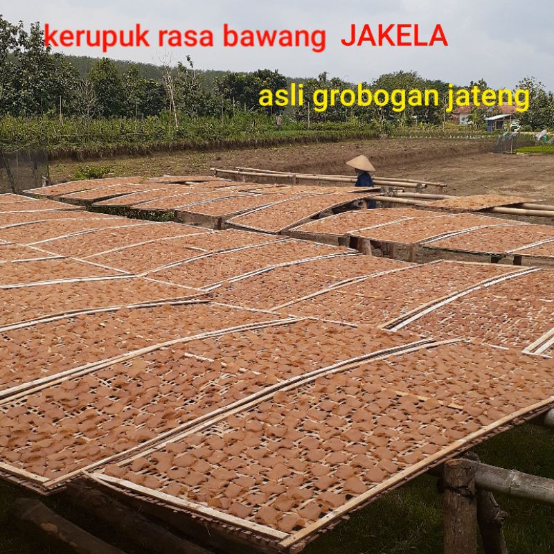 

KERUPUK KRUPUK MENTAH RASA BAWANG JAKELA 1 KG