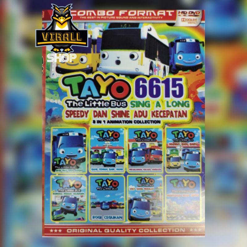 KASET KARTUN ANAK "TAYO 6615"