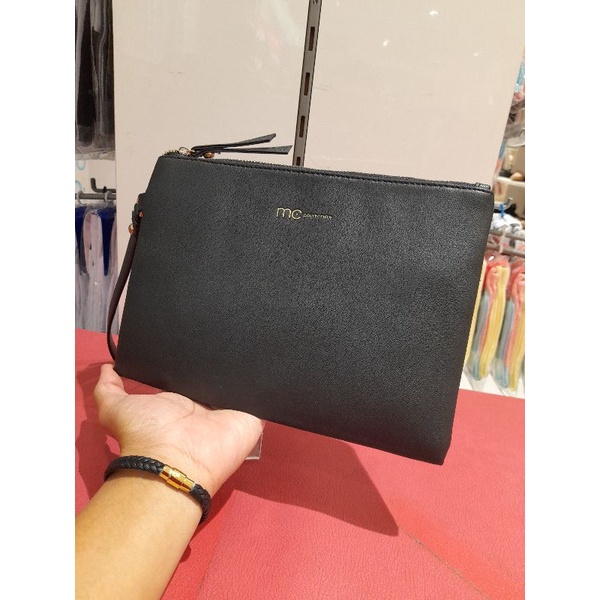 Tas Hand Bag Wanita Tas makeup Black Mc Collection Dompet Wanita hitam