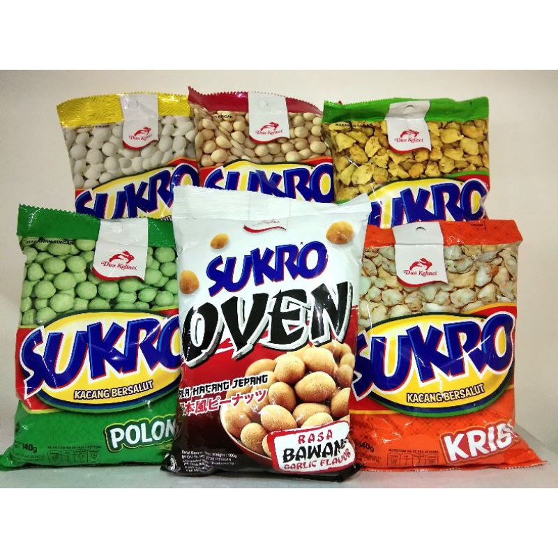 

Sukro DK Kacang Sukro Dua Kelinci Oven Kribo Polong Original