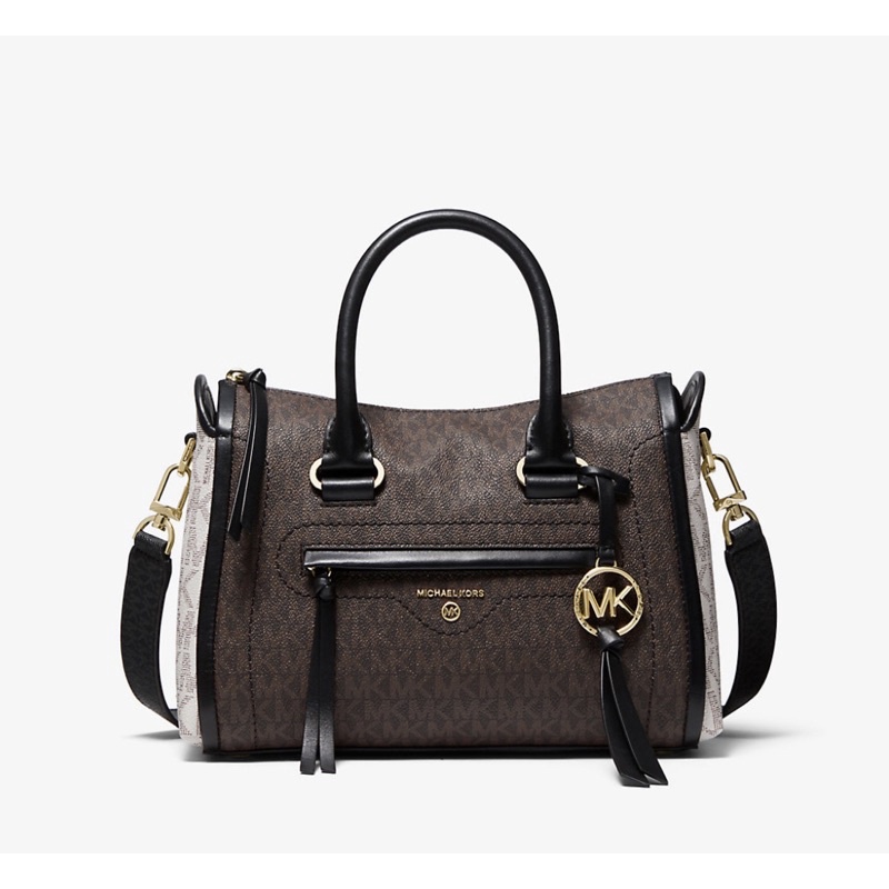 Michael Kors Carine small logo brown multi