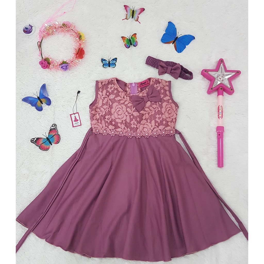 Dres anak/Dress Anak /  Baju anak/ Dress anak pesta /dress anak 3-5 tahun/baju anak pesta.