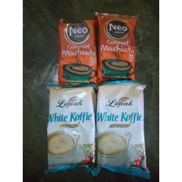 

LUWAK WHITE COFFE + NEO COFFE